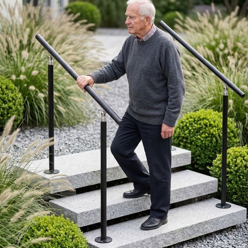 Metal handrail kit - handrail, for
