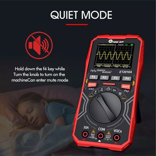 Oscilloscope multimeter - 2-in-1,