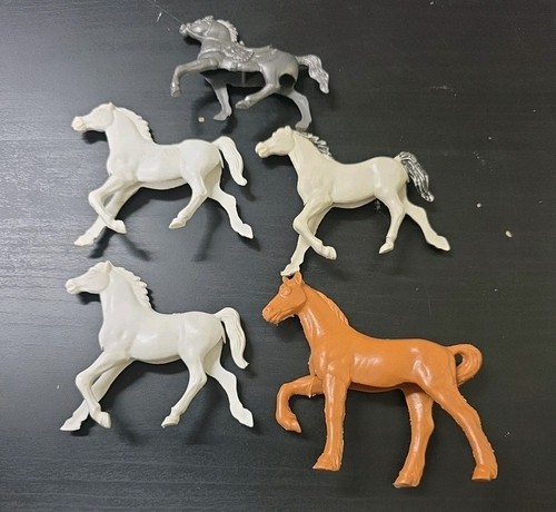 Vintage lot plastic toy - lot, 5