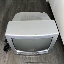 Goodmans 14" inch CRT Cube TV Video Retro Gaming Television Scart and AV Inputs
