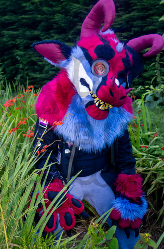 Furry fursuit head - fursuit,