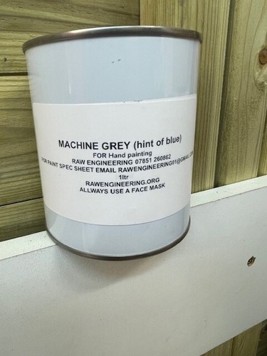 Grey machine paint 1ltr - , match