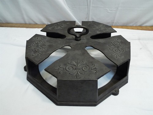Antique cast iron sad - iron,