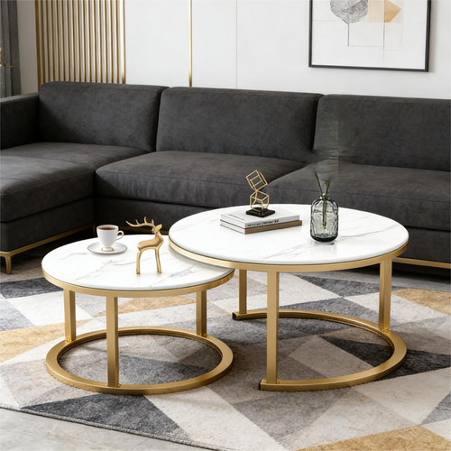 Nesting coffee tables set 2 - coffee,