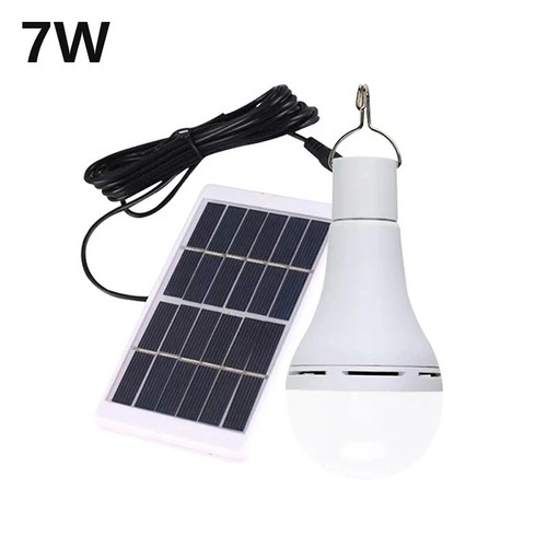 Solar panel powered - panel, led