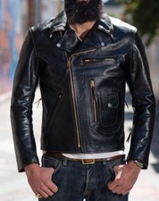 Men's Real Leather Bikers