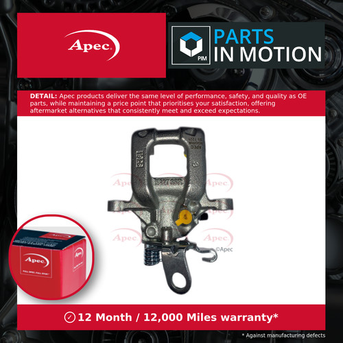 Brake caliper rca596n apec - rca596n,