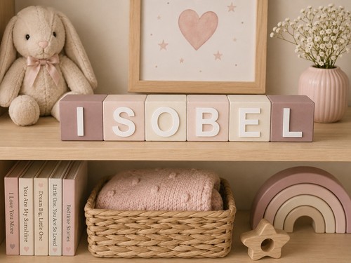 Personalised wooden name - personalised,