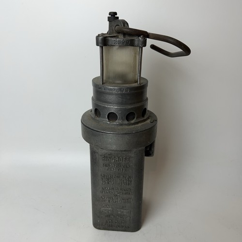 Vintage ringrose miners lamp - miners,