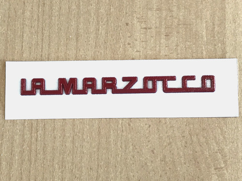 Marzocco genuine red - la,