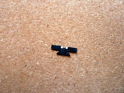 Rear sight aperture - rear,