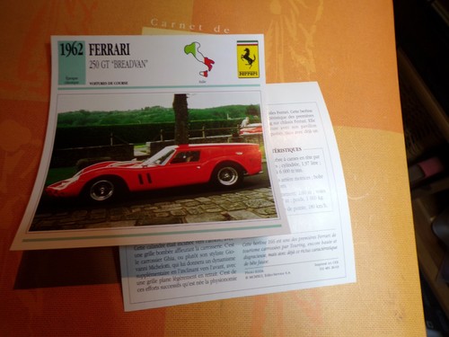 Card car italy - card,