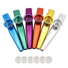 Metal Kazoo with 5 Pcs Flute