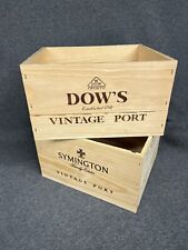 Wooden Wine Box Crate - PORT