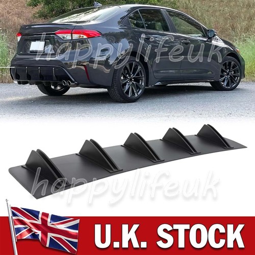 Rear diffuser fin - rear, lip