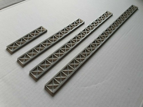 Model railway lattice - lattice, bridge