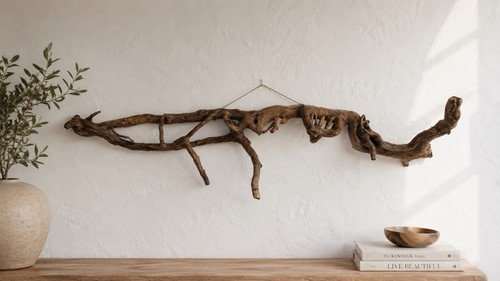 Large driftwood wall sculpture - large,