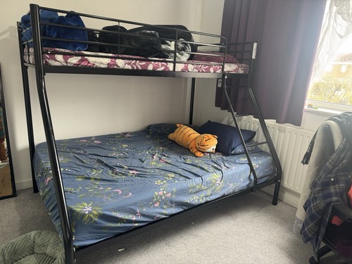 Metal bunk bed - bunk,