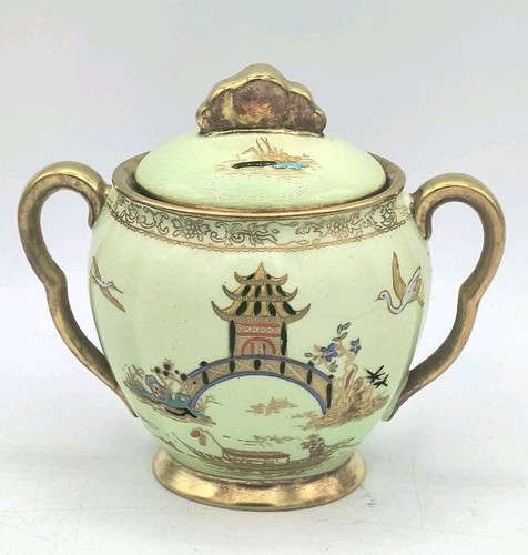 Carlton ware lidded - two, handle