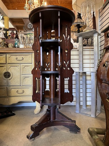 Antique victorian revolving - antique,