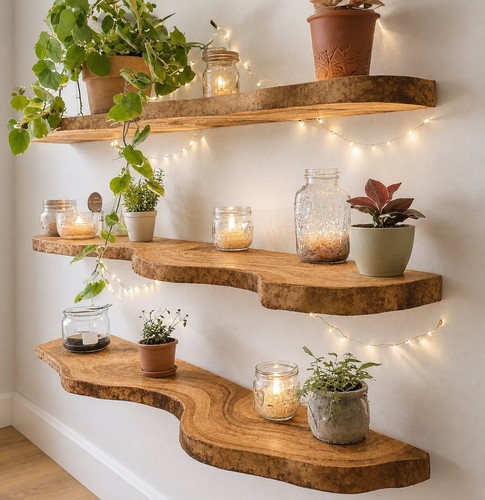 Teak wood floating - teak,
