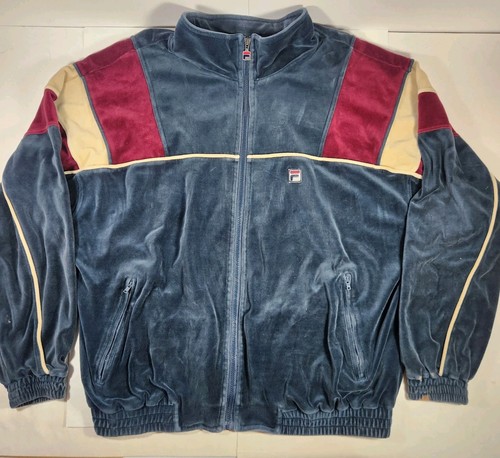 Vintage fila velour tracksuit - fila,