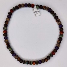 Viva Clay Beads - Elasticated Necklace - "Earth"