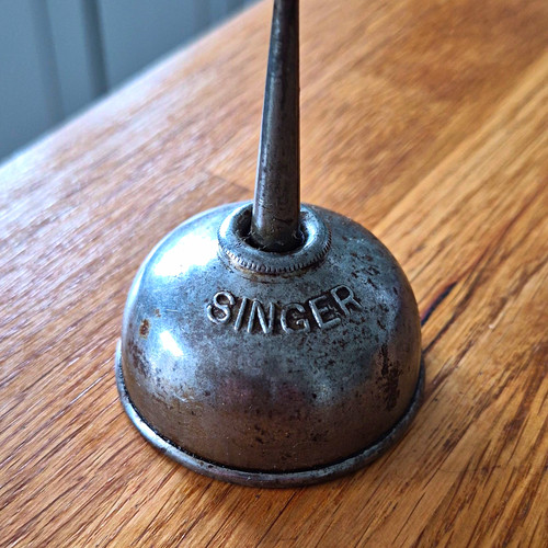 Singer vintage metal sewing - metal,
