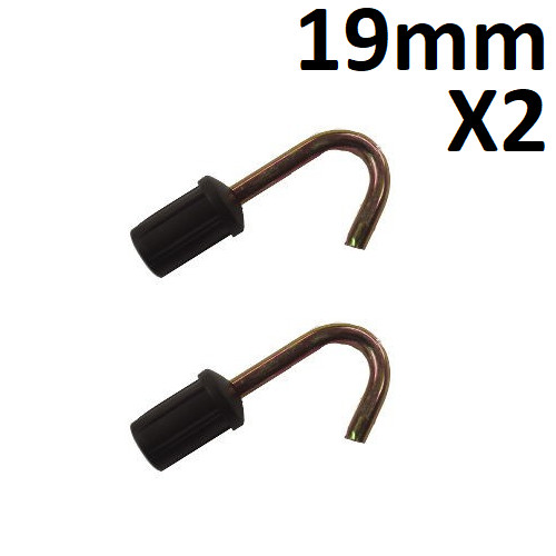 Awning pole ends hooks - ends, for