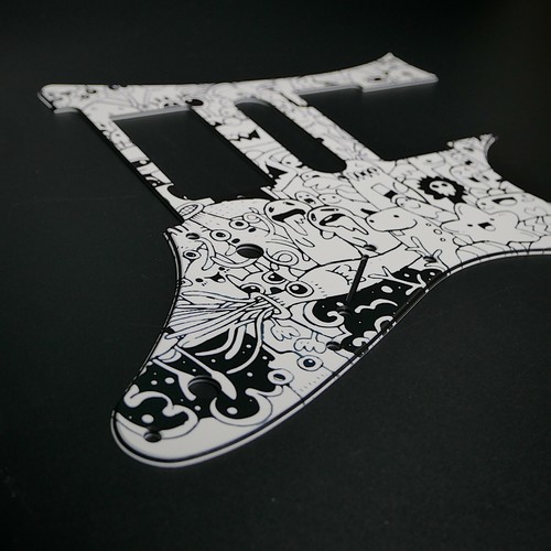 Ibanez series pickguard - pickguard, •