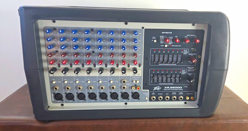 Peavey xr8600d powered mixer - peavey,