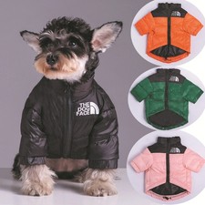 The DOG FACE Dog Puffer Jacket Winter Waterproof Warm Coat Pet Puppy Jacket UK