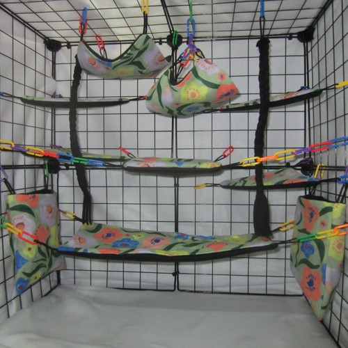 Sugar glider cage - set,