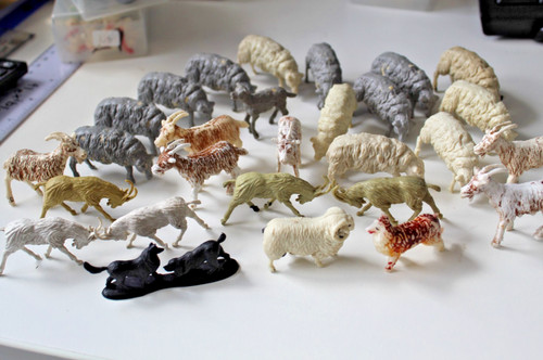 Vintage cherilea animals - cherilea,