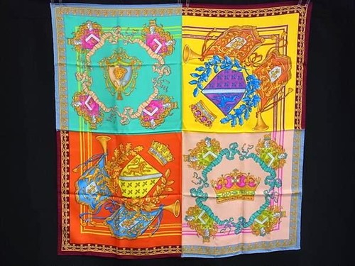 Versace medusa silk 100 - silk, 100%