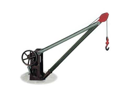 Goods yard crane - with, fixed