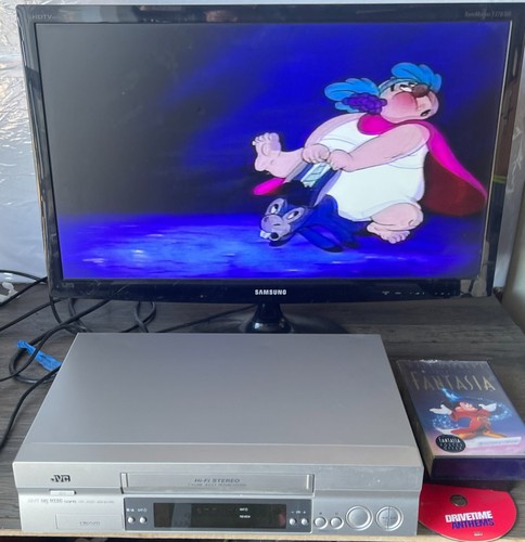 Jvc j695ek vhs vcr player - vhs,