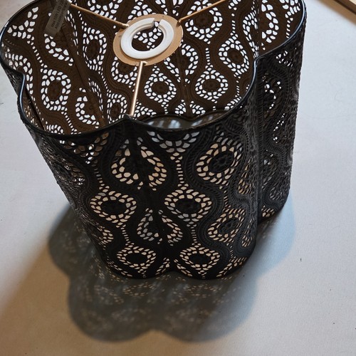 Moroccan floral cut out metal - moroccan,