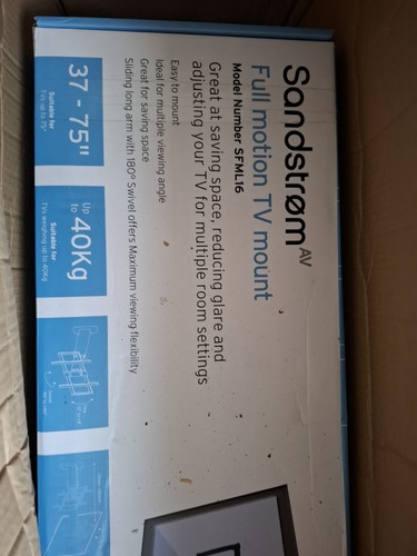 Mounting bracket sandstrom - tv,