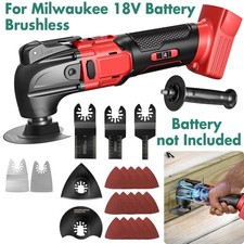 Cordless Oscillating Tool Brushless Multi-Tool Machine for Milwaukee 18V Battery