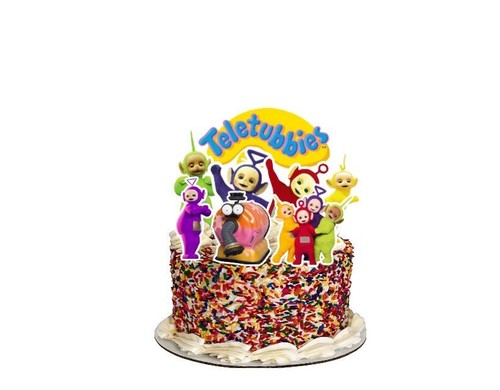 Set teletubbies cake - teletubbies,