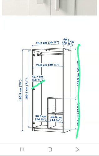 Ikea white freestanding - ikea,