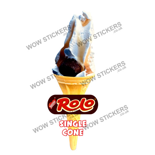 Ice cream van - sticker, rolo