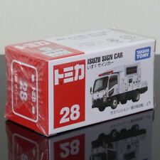 UK Stock - Tomica 28 Isuzu Sign Car Japanese Police BOXED SEALED