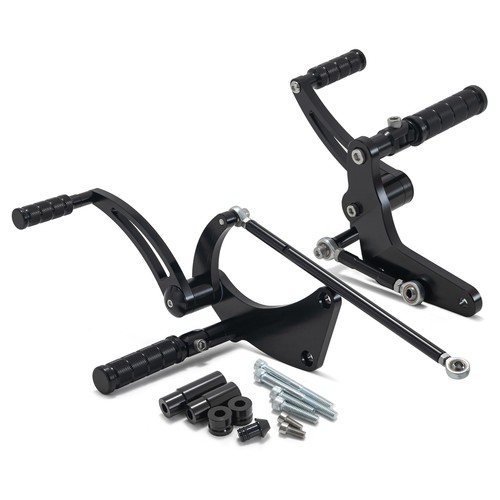 Anodized black forward - anodized, in