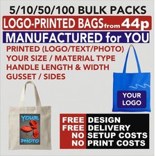 Custom Logo Printed Tote Bag