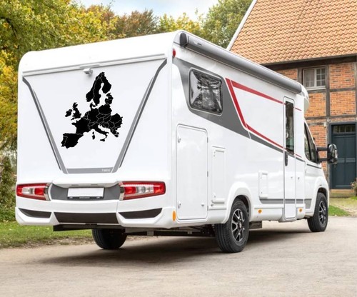 Europe map decal sticker - map,