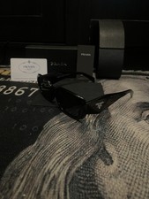 Womens prada sunglasses black