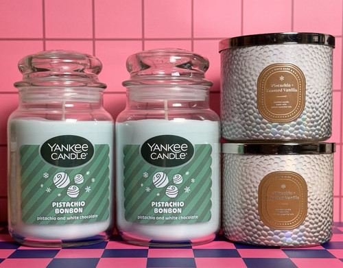 Yankee candle pistachio - candle, bon