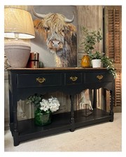 Georgian Style Oak & Black